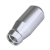 Car - Silver Aluminum Alloy 5 Speed Manual Shift Knob Gear Shifter Lever