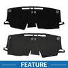 Toyota Sienna 2021-2024 Sun Protector Black Dashboard Cover Mat