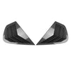 BMW X6 E71 E72 2 x Carbon Look Rear Side Window Louvers (2008-2014)