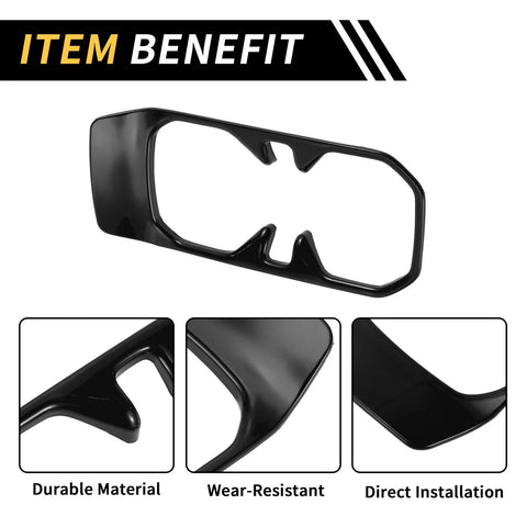 Jeep Wrangler JL JLU (2018-2024) Black 1 x Pc Cup Holder Cover Trim