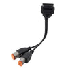 Harley Motorcycle 6 Pin 4 Pin OBD2 Adapter Cable Diagnostic Scanner