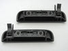 1995-2000 Toyota Tercel Soluna Black Rear Outer Door Handles (2 x)