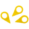 Truck Safety 25 x 19mm Yellow Wheel Nut Indicators