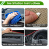 Mazda MX-5 ND RF Miata 2015-2020 Black Red Dash Cover Mat