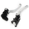 Suzuki DRZ400S / SM / E CNC Silver Pivot Clutch Brake Levers (2000-2022)