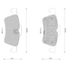 Mazda 3 Rear Disc Brake Pads (2004-2009)