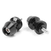 Yamaha R1, XV250, R6, YZF600, FZ6, FZ8 6mm Black Swingarm Spool Sliders