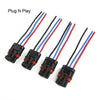 Polaris Pulse 4x Power Bus Bar Plug-Pigtail Wire Plug-Connector Adapter Set