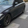 BMW G20 330i M340i Gloss Black MP Style Side Skirt Splitter Lip (2019-2022)
