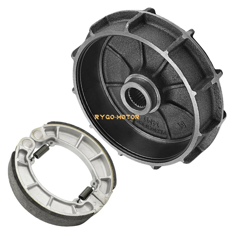 Honda Foreman 500 TRX500FE / FM Rear Brake Drum Hub & Shoes (2014-2019)
