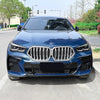 BMW X6 G06 (2019-2022) Gloss Black 2 x Front Bumper Side Air Vent Trim