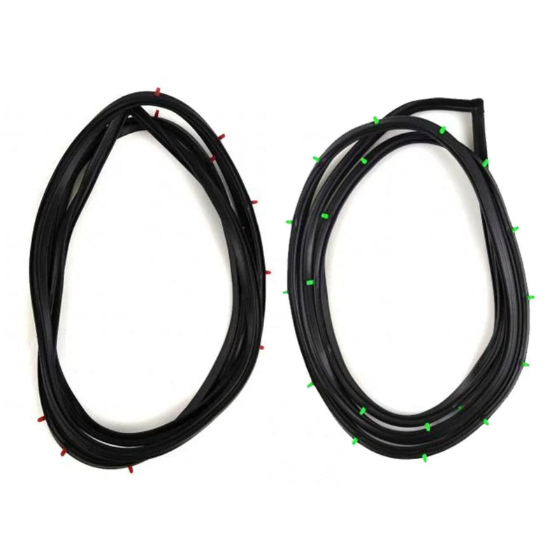 Door Rubber Seal Weatherstrip Front LH+RH Fits Toyota KE10 2D Sedan 1966-70 D05
