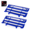 Yamaha YZ125 YZ125X YZ250 YZ250X Radiator Louvers Set Blue (2006–2022)