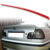 BMW 3 Series E46 314 Bright Red Boot Lip Spoiler (1998-2006)