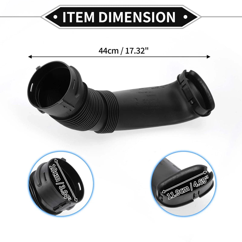 BMW X5 X6 E70 E71 35iX 40iX Black Car Intake Hose