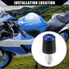 Honda Motorcycle - Black Blue 2 x 7/8" Handlebar End Plugs