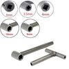 Motorcycle Engine T Spanner Socket Wrench 3/3.5/4/9/10mm