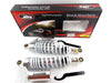 Kawasaki W800 330mm JBS Rear Air Nitrogen Cell Shock Absorbers (2011-2023)