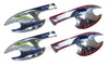 Mazda CX-5 4 x Chrome Door Handle Bowls (2013-2015)