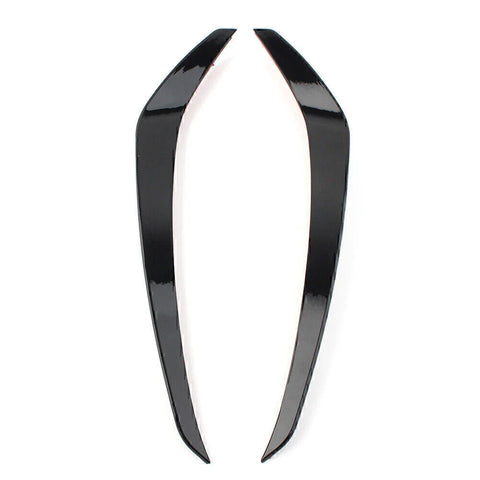 VW Golf Glossy Black Front Bumper Side Air Vent Trim (2013-2016)