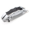 Universal Silver 3D Style Car Disc Brake Caliper Covers (M)