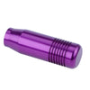 Car Aluminum Purple Manual Gear Stick Shifter Knob (Fits Most Models)