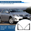 Toyota Corolla AC Outlet Vent Trim Cover Frame 1 pair (2007–2013)