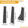 Honda Fit (2013-2019) Carbon Fiber Black 6 Pcs Door Pillar Window Trim