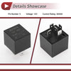 Volvo 264 (1976-1982) 12V 30 / 40A Black 5 Pins Power Window Relay