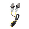 Honda Suzuki 8MM Motorcycle Turn Signal Light Mini Indicator Amber Lamp