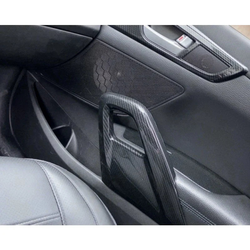 Hyundai Veloster Carbon Fiber Interior Door Armrest Trim Covers