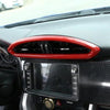 Toyota GT86 / BRZ 6X Red Interior Trim Center Control Side Cover (2012–2020)