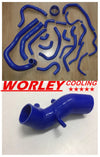 Toyota Supra MK3 MA70 (1986-1992) Blue Radiator Induction Hose