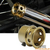 Harley Softail Standard FXST 1-7/8" Brass Drilled Exhaust Tip