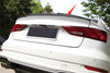 Audi A3 S3 RS3 Sedan Glossy Black Rear V Style Spoiler Wing (2014-2020)