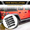 Jeep Gladiator Set Door Tailgate Handle Cover (2020-2023)