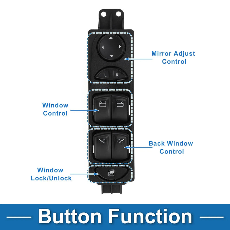 Mercedes-Benz W639 Vito Power Window Switch (2003-2014)