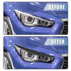Infiniti Q50 Carbon Fiber Headlight Eyelid Eyebrow Cover (2014-2019)