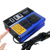 Car Inverter / Power Inverter with LED Display & 3 USB Ports DC12V/24V to AC110V/220V