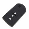 Mazda 2 3 5 6 RX-8 MX-5 Car Silicone Folding Remote Key Case 3 Button Fit