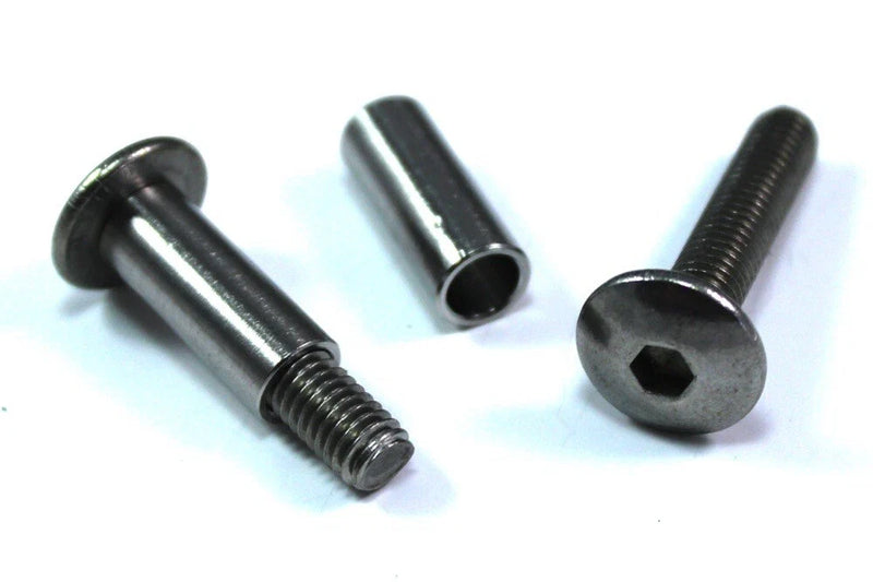 Suzuki GSX-R600 2x Rear Fairing Seat Bolts Shoulder (2008–2010)
