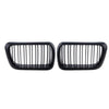 BMW 3 Series E36 318i 328i 323i Matte Black Front Bumper Grills (1996-1999)
