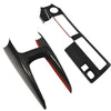 Toyota GR Corolla 2023+ 100% Carbon Fiber Gear Shift & Water Cup Panel Trim
