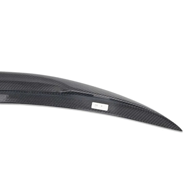 BMW M2 F87 P-style Real Carbon Fiber Rear Trunk Spoiler Wing Lip (2015-2023)