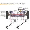 GMC Terrain Front Stabiliser Sway Bar Link with Bushing