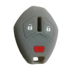 Mitsubishi i-MiEV, Outlander, Mirage Silicone 3 x Button Key Cover
