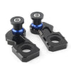 Honda CB650F Blue Swingarm Spools Sliders (2014-2018)