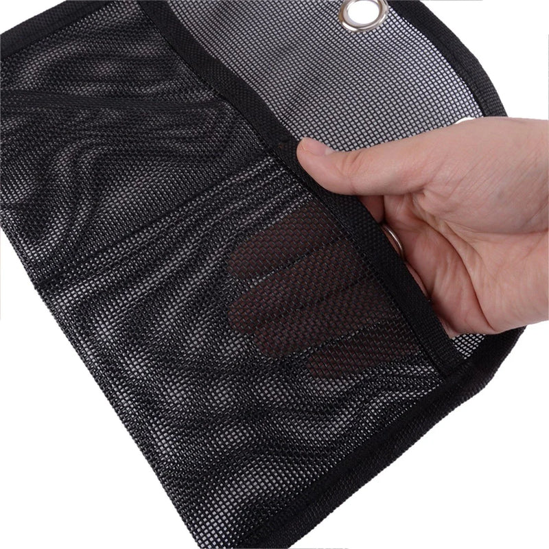 Ford Bronco 2 / 4 Doors (2021-2022) Black Mesh Pocket Storage Net