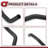 Honda CR-V 2.4L (2002-2006) Rubber Black Radiator Coolant Hose