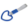 Car - Subway Bus Drift Blue Heart Ring Handle Strap Charm